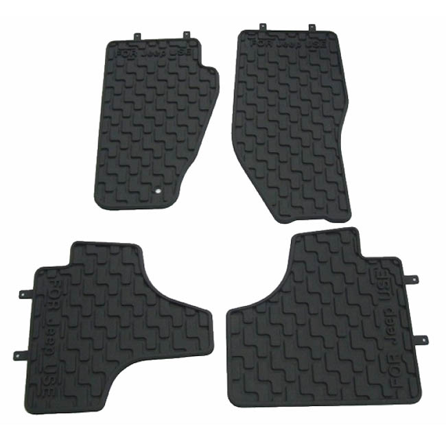 ΠΑΤΑΚΙΑ JEEP LIBERTY 08-ON -ΜΑΥΡΑ- 4 ΤΕΜ