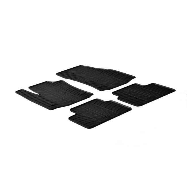 Πατάκια Αυτοκινήτου Gledring (0087) Συμβατά Με Opel Meriva B 5D 2010+ 4Τμχ