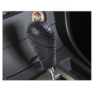 Προστατευτικό Κάλυμμα Σιλικόνης Για Πόμολο Ταχυτήτων Οβάλ Μαύρο