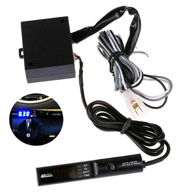 Turbo Timer Αυτοκινήτου Ψηφιακό Με Μπλε Φωτισμό Apexi UT-4077 - Image 4