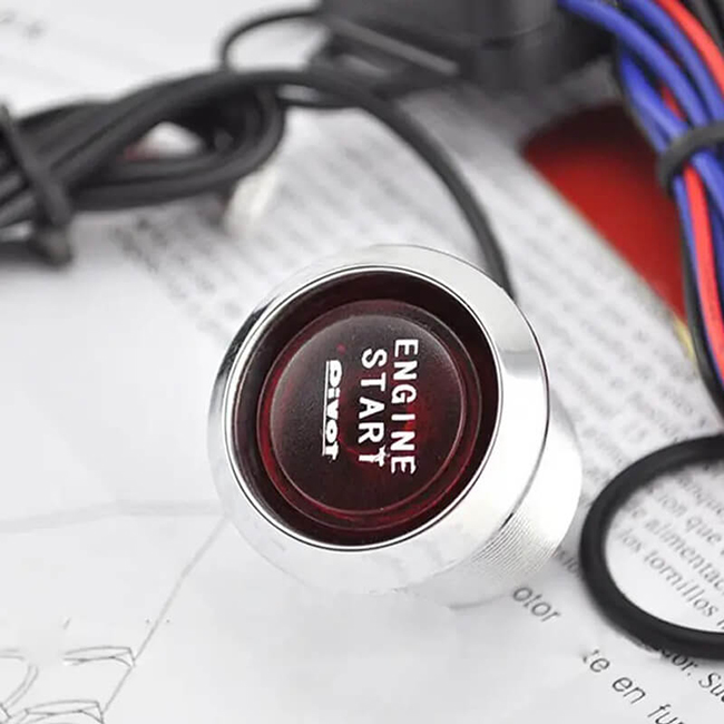 Κιτ Εκκίνησης Engine Start / Stop Pivot Illumi Starter 12V Led Μπλε 1 Τεμάχιο - Image 7