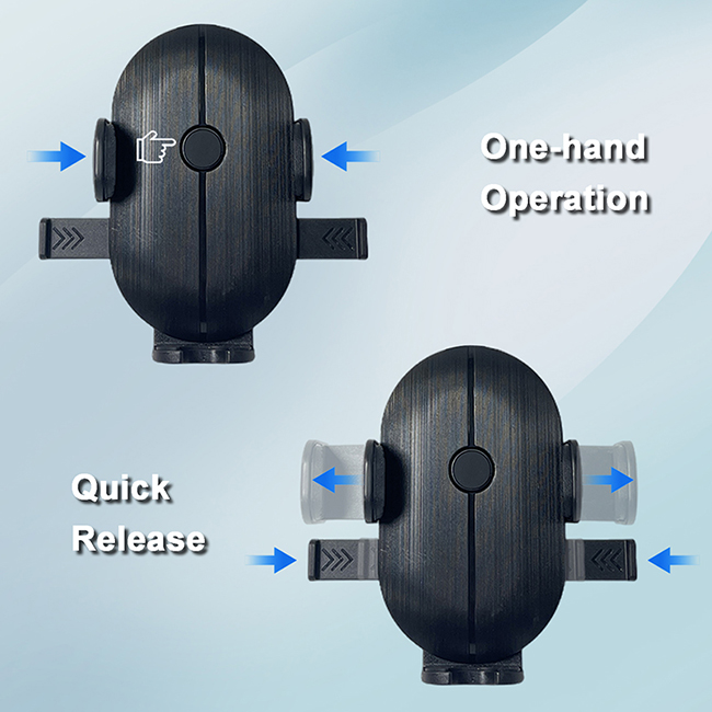 ON Mobile Accessories Βάση Κινητού Παρμπρίζ Με Βεντούζα Και Ευέλικτο Βραχίωνα Μαύρη - Image 5