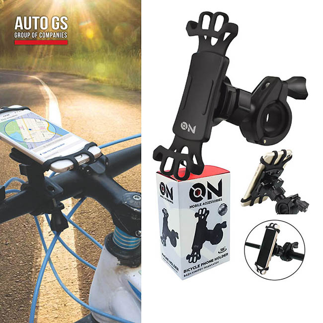 ON Mobile Accessories Βάση Κινητού Για Ποδήλατο Μαύρη - Image 3