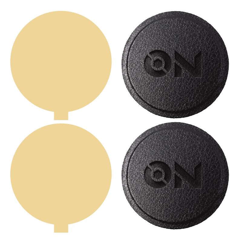 ΟΝ Mobile Accessories Σετ Αυτοκόλλητοι Ανταλλακτικοί Μαγνήτες Από Δερματίνη Και Μέταλλο Για Μαγνητική Βάση Κινητού Αυτοκινήτου - Image 4