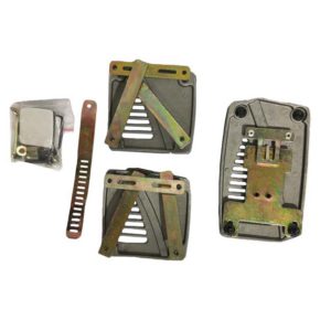 Πεντάλ Αλουμινίου Universal Χρωμίου Σετ 3 Τεμάχια