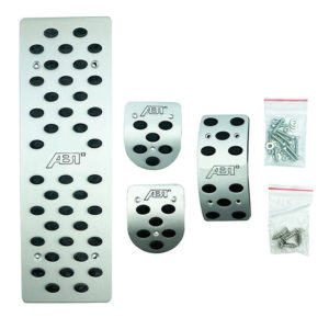 Πεντάλ Αλουμινίου Και Footrest Συμβατά Με ABT- Passat / Golf 5 / Golf 7 Μη Αυτόματο Σετ 4 Τεμάχια