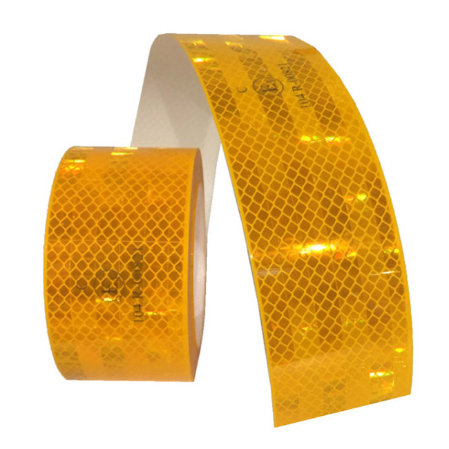 Αυτοκόλλητη Αντανακλαστική Ταινία 3M 3D Diamond Grade Πορτοκαλί 55mmx1m - Image 2