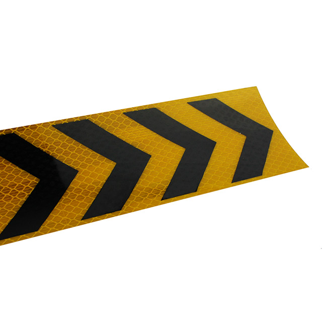 Αυτοκόλλητη Αντανακλαστική Ταινία 3M Βέλος Πορτοκαλί 50x7cm 1Τμχ - Image 2