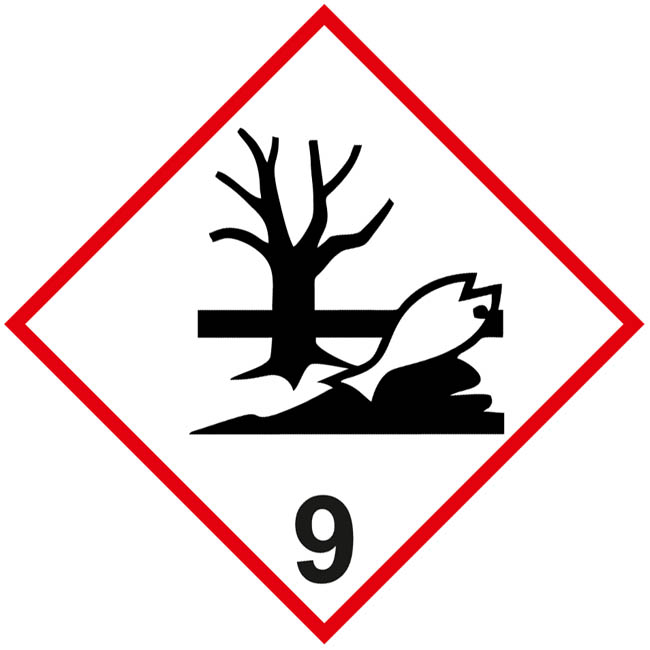 Αυτοκόλλητο Σήμα “Ψάρι” (Τοξικό Για Τους Υδρόβιους Οργανισμούς – Με Μακροχρόνιες Επιπτώσεις) 25x25cm 1Τμχ