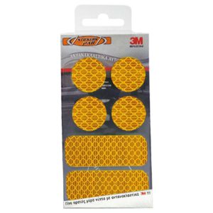 24689-2-antan-kit-portokali-7×12-autogs_650 Αυτοκόλλητα Αντανακλαστικά Κιτ 3M Πορτοκαλί 7x12cm 6Τμχ