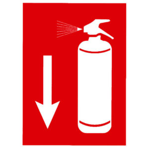 Πινακίδα Pvc “Θέση Πυροσβεστήρα” 13x19cm 1Τμχ