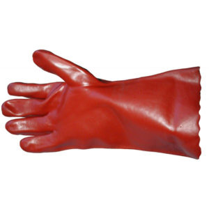 Γάντια Πετρελαίου Pvc No10 – XL Κόκκινα 27cm 2 Τεμάχια