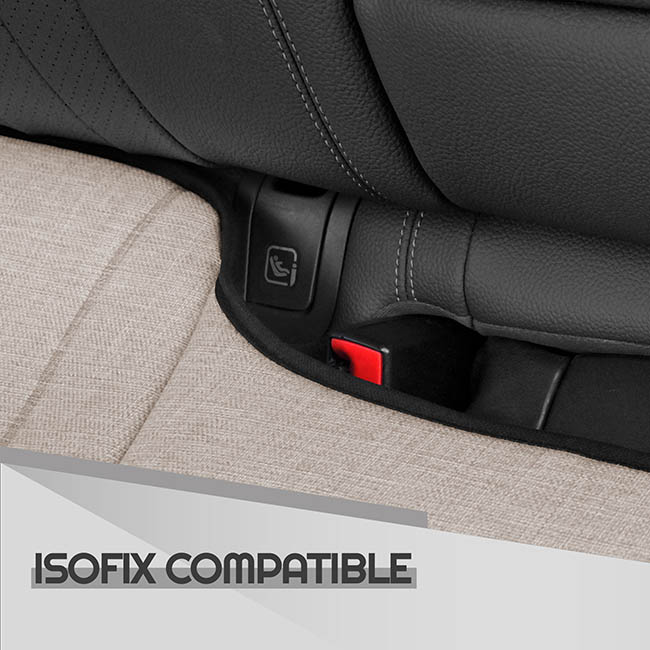 Προστατευτικό Καθίσματος Πίσω Θέσεων (Κάτω) Με Μπροστινές Τσέπες Otom Από Λινό Ύφασμα Μπεζ CRLN-103 1 Τεμάχιο - Image 2