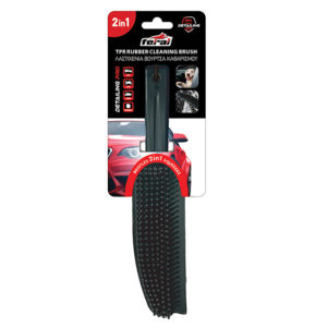 Βούρτσα Καθαρισμού Λαστιχένια Για Τρίχες / Χειροκαθαριστήρας Τζαμιών Σιλικόνης 2in1 Feral Detailing Pro 25x5cm 1 Τεμάχιο