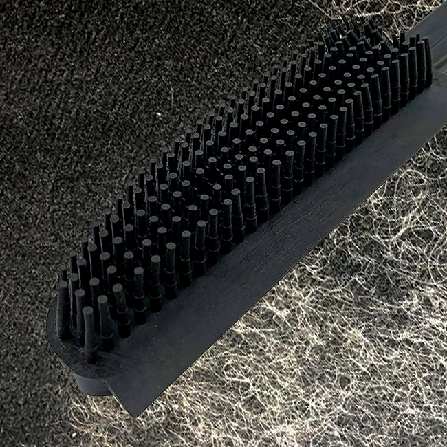 Βούρτσα Καθαρισμού Λαστιχένια Για Τρίχες / Χειροκαθαριστήρας Τζαμιών Σιλικόνης 2in1 Feral Detailing Pro 25x5cm 1 Τεμάχιο - Image 4