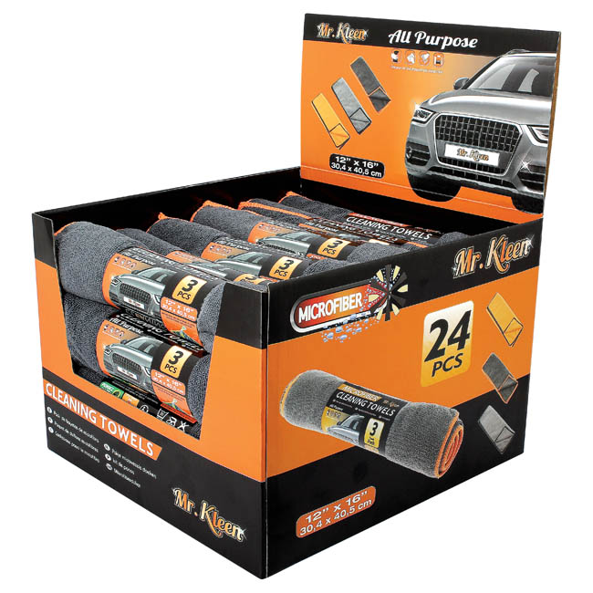 Πετσέτα Microfiber Μr Κleen KLIN621 30.4x40.5cm Ρολό 3 Τεμαχίων - Image 7