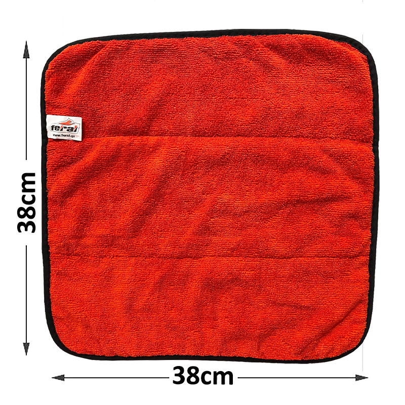 Πετσέτα Microfiber Feral Detailing Pro 38x38cm 1 Τεμάχιο - Image 3