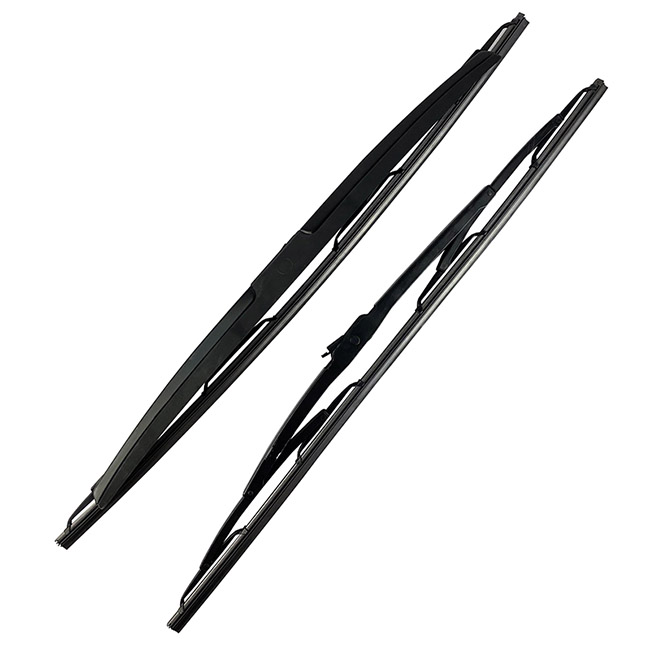 Υαλοκαθαριστήρες Μάκτρα Μαρκέ Μεταλλικοί Με Γραφιτούχο Λάστιχο Κιτ 2 τεμαχίων 60cm + 60cm 24″+24″