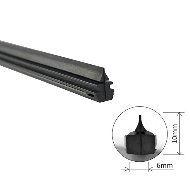 Λάστιχο Υαλοκαθαριστήρα Ανταλλακτικό 60cm 24" 6mm Τύπου Bosch Με Λαμάκια 1 Τεμάχιο - Image 2