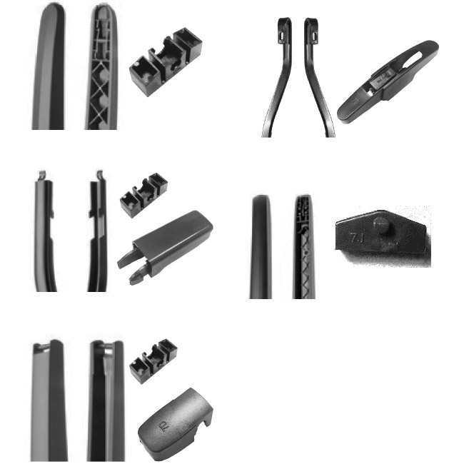 Υαλοκαθαριστήρας Feral Silenttech Για Το Πίσω Παρμπρίζ 15'' / 38cm 1 Τεμάχιο - Image 4