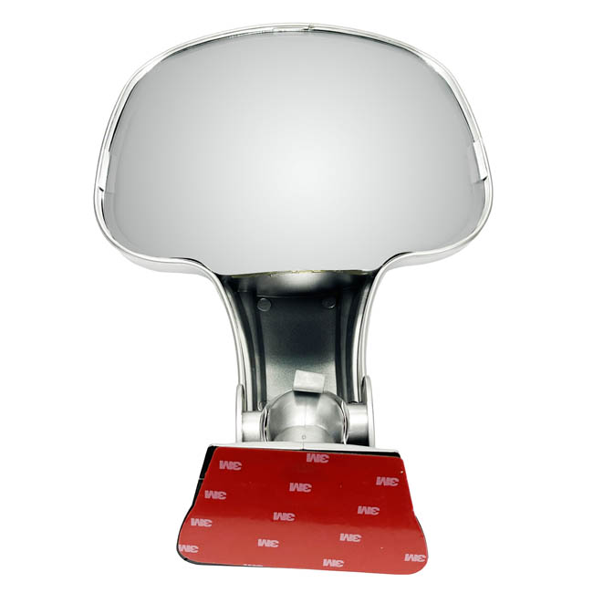 Καθρέπτης Εξωτερικός Με Βάση Για Πίσω Παρπρίζ SL-5022 Σε Ασημί Χρώμα 28.2X38.5cm 1 Τεμάχιο - Image 3