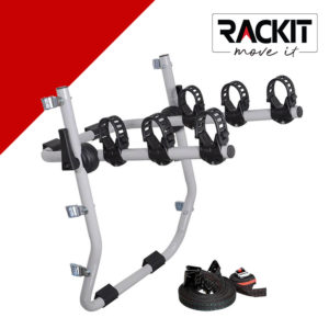 Μπάρα / Βάση Ποδηλάτων Πορτ Παγκάζ Rackit RK004G Γκρι Για 3 Ποδήλατα 1 Τεμάχιο