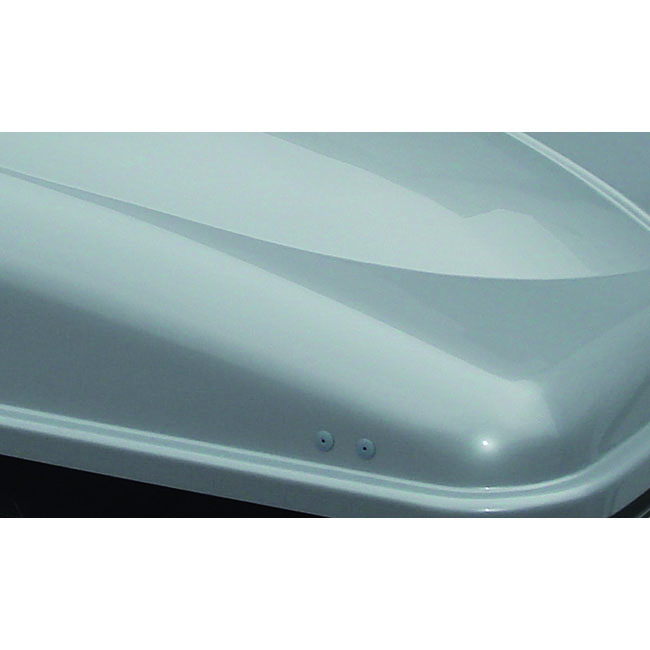 Μπαγκαζιέρα Οροφής Αυτοκινήτου Free 480lt Ασημί Με Μονό Άνοιγμα Και Quick Fix - Image 2