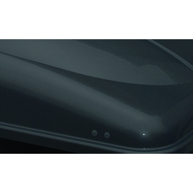 Μπαγκαζιέρα Οροφής Αυτοκινήτου Free 480lt Μαύρη Γυαλιστερή Με Διπλό Άνοιγμα Και Τοποθέτηση Quick Fix - Image 2