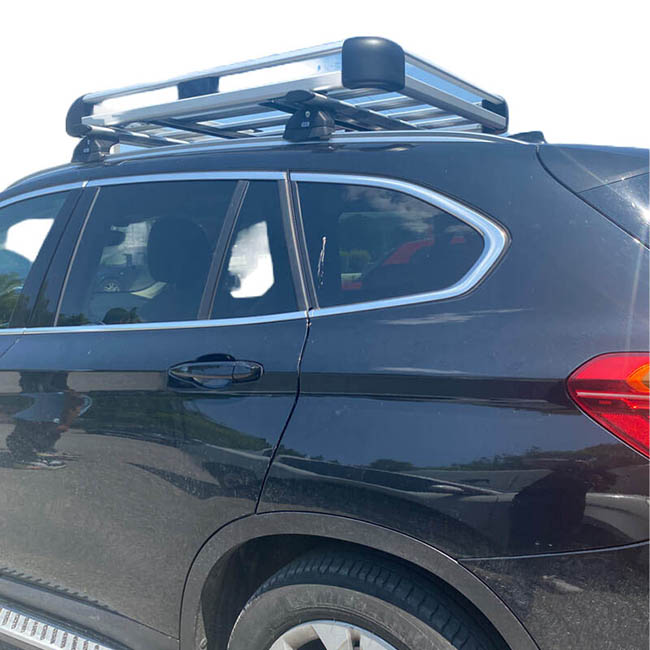 RACKIT Aero Σχάρα Οροφής Αυτοκινήτου Αλουμινίου 140x100cm Ασημί - Image 3