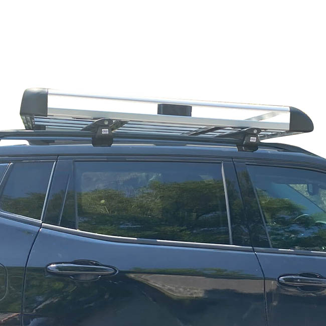 RACKIT Aero Σχάρα Οροφής Αυτοκινήτου Αλουμινίου 140x100cm Ασημί - Image 4