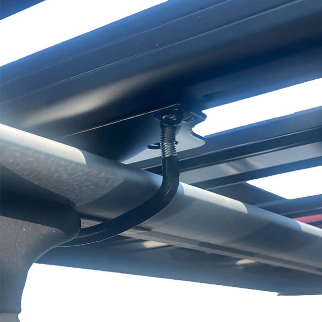 RACKIT Aero Σχάρα Οροφής Αυτοκινήτου Αλουμινίου 140x100cm Ασημί - Image 5