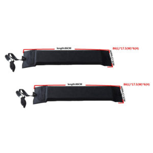 Υφασμάτινες Μπάρες Οροφής / Σχάρα Universal Για Κανό & Kayak “Soft Rack” Medium 86 x 17,5 x 6cm Oxford Cloth K-2300-60D 2 Τεμάχια