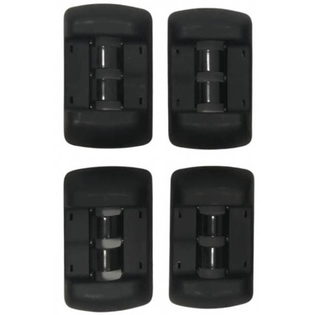 RACKIT RK009C Μπάρες Οροφής Αλουμινίου Αεροδυναμικές Universal Fix-Point Σετ με Πόδια & Κλειδαριά Ασημί 135cm 2τμχ - Image 4