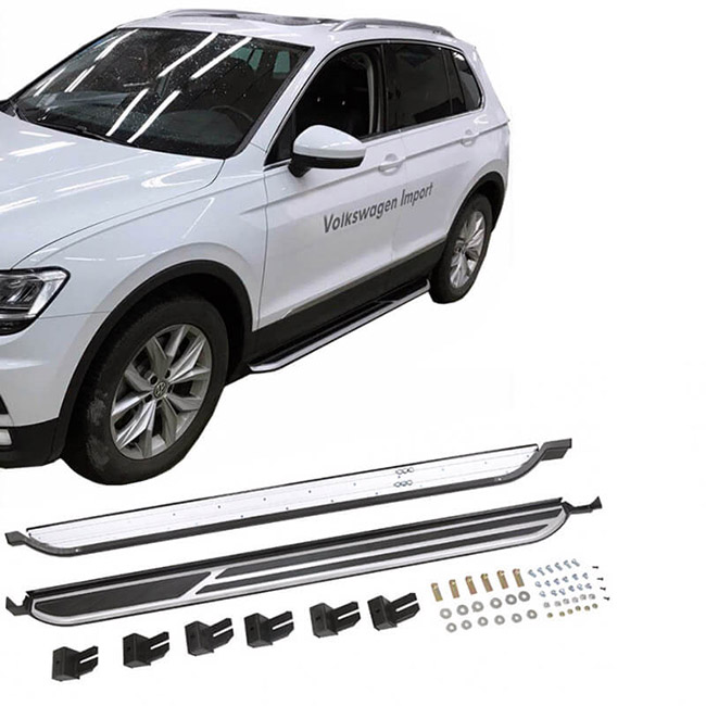 Πλαινά Σκαλοπάτια Για VW Tiguan mk2 2016+ Oem Look 2 Τεμάχια - Image 5
