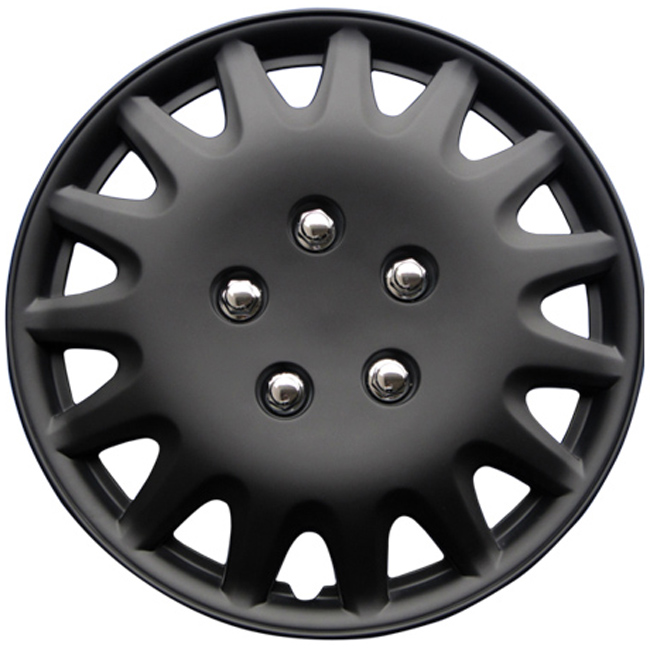 Τάσια Αυτοκινήτου Matt Black KT-996 15” 4 τεμαχίων Πολυτελείας σε Κουτί