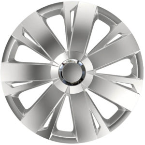 Τάσια Αυτοκινήτου Energy Ασημί Με Μπουλόνια Χρωμίου 115776 Rc Cbx 14”