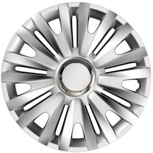 Τάσια Αυτοκινήτου Royal Ασημί Με Δαχτυλίδια Χρωμίου 115257 Rc Cbx 14”