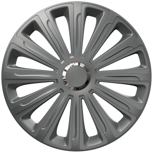 Τάσια Αυτοκινήτου Trend Γραφίτης Με Δαχτυλίδια Χρωμίου 116865 Rc Cbx 13”