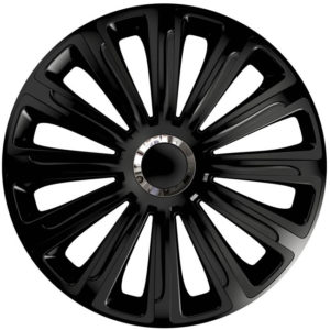 Τάσια Αυτοκινήτου Trend Μαύρα Με Δαχτυλίδια Χρωμίου 116933 Rc Cbx 15”