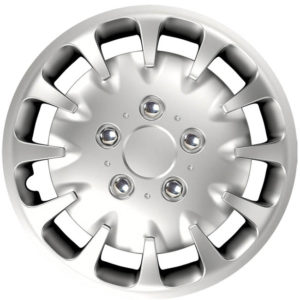 Τάσια Αυτοκινήτου Bolt Ασημί Με Μπουλόνια Χρωμίου 118173 Nc Cbx 16”