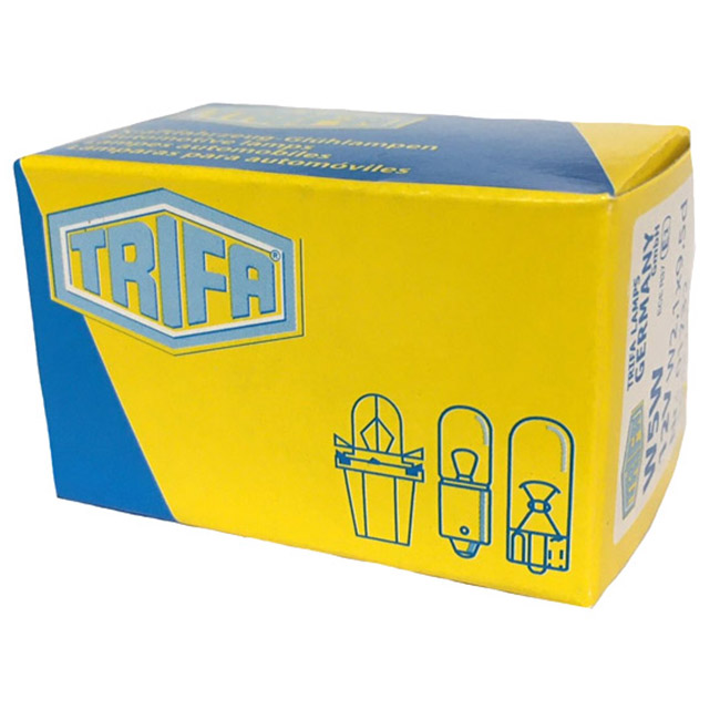 Λάμπα Αυτοκινήτου Trifa Αλογόνου 1732 T10 W5W 12V W2.1x9.5 - Image 3