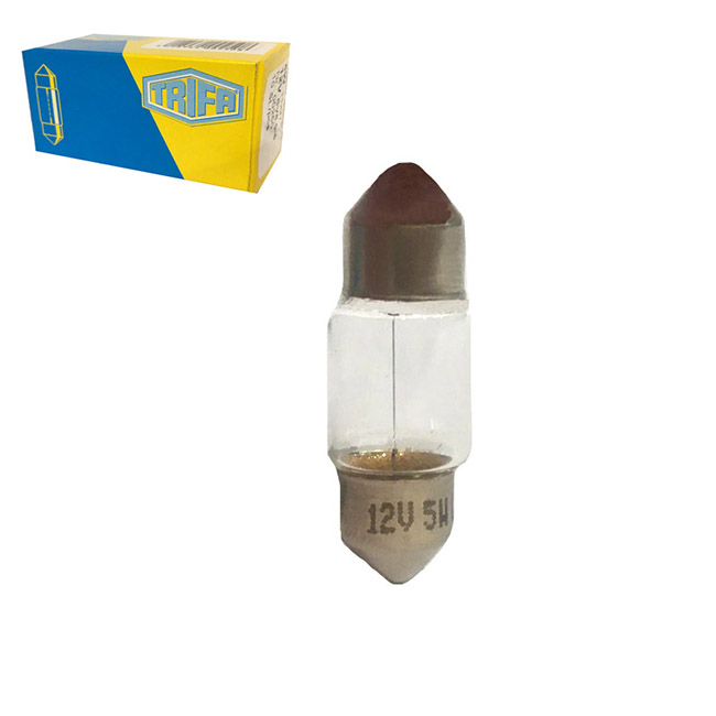 Λάμπα Αυτοκινήτου Trifa Σωληνωτή 250 SV8.5-8 11x27 12V 5W 27mm - Image 2