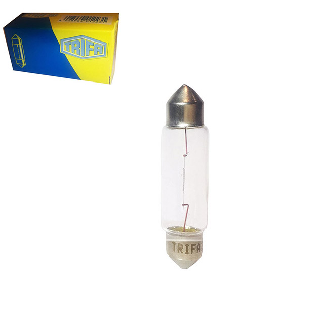 Λάμπα Αυτοκινήτου Trifa Σωληνωτή 1223 SV8.5-8 11x41 24V 10W 41mm - Image 2