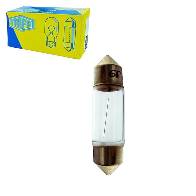Λάμπα Αυτοκινήτου Trifa Σωληνωτή 1202 24V 3W SV8.5-8 8.2x28 - Image 3