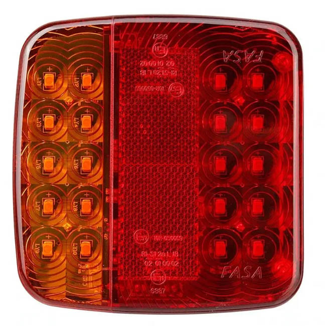 Φανάρια Τρέιλορ Led Μαγνητικά Ασύρματα 12 - 24 Volt 10x10.5 cm 2 Τεμάχια - Image 6