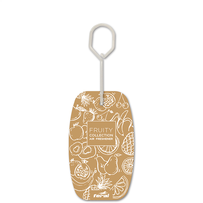 Σετ Αρωματικών Αυτοκινήτου Feral Fruity Collection Vanilla 3 Τεμάχια - Image 4