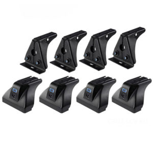 Πόδια / Άκρα Για Μπάρες & Σχάρες Οροφής CRUZ LCV 934-344 Για VW Caddy Maxi 2020+ / Ford Grand Connect 2022+ Σετ 4 Τεμάχια