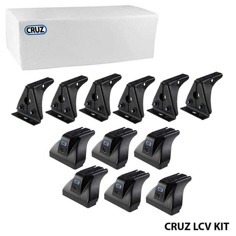 Πόδια / Άκρα Για Μπάρες & Σχάρες Οροφής CRUZ LCV 934-439 Ford Transit 2013+ / Citroen Jympy / Fiat Scudo / Peugeot Expert 2007-2016 / Toyota ProAce 2013-2016 6ΡCS/SΕΤ