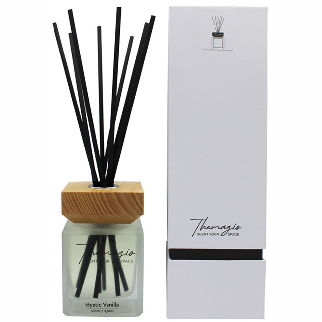 Αρωματικό Χώρου Με Sticks – Diffuser Themagio Vanilla – Caramel 100ml 1 Τεμάχιο