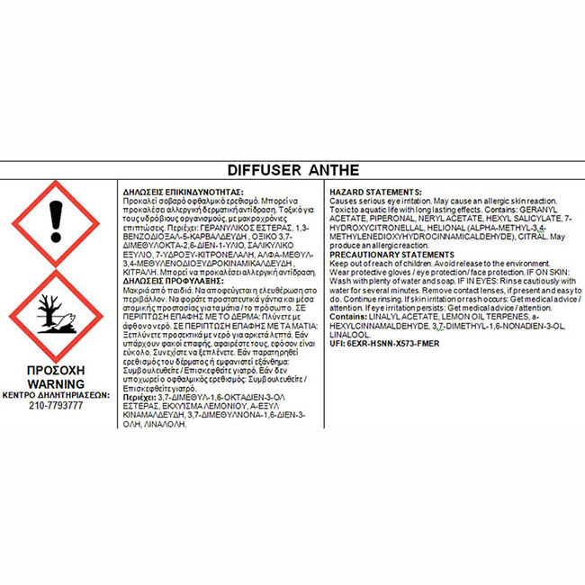 Αρωματικό Χώρου Με Sticks - Diffuser Themagio Anthe 100ml 1 Τεμάχιο - Image 3